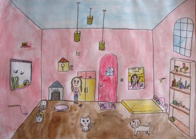 my dream room, Amanda, age:7