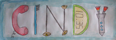 my name design: Tools Cindy, Cindy, age:8.5