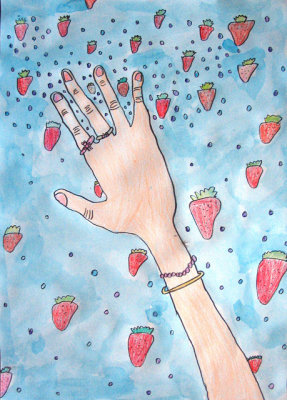 my hand, Emma Wang, age:7