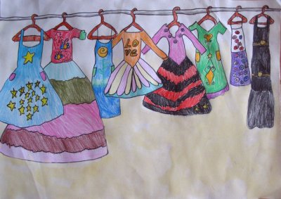 my beautiful dresses, Nancy Chen, age:6