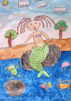 Mermaid, Peggy, age:4.5