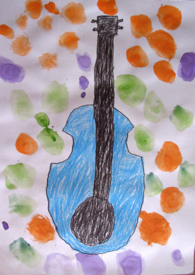 ukulele, Samuel, age:6