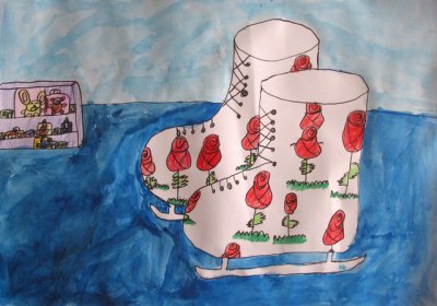 my ice skating shoes, Sophie Wang, age:6.5