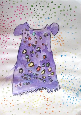 my beautiful dress, Zoe, age:3.5