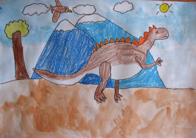 dinosaur, Angus McLean, age:6