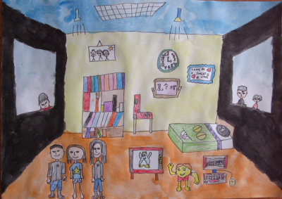 my dream room, Ling Hui, age:8