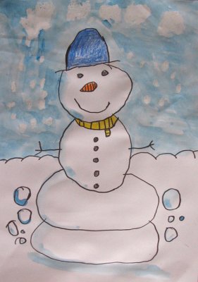 snowman, Kelvin Chen, age:5