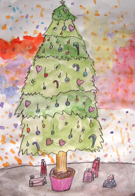 Christmas tree, Benson, age:5.5