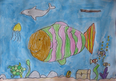 fish, Angel, age:6