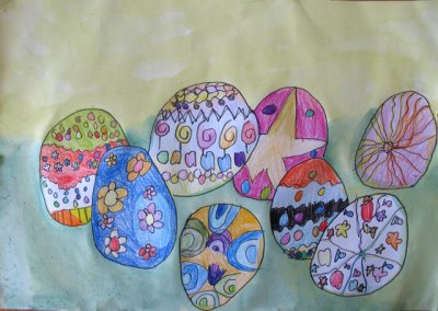 Easter Eggs, Doris, age:6.5