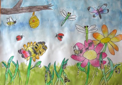 insects, Emma Wang, age:8