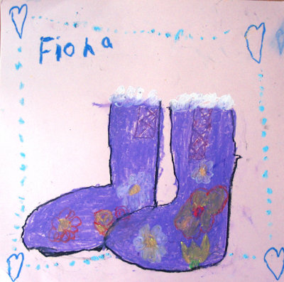 my shoes, Fiona, age:4.5