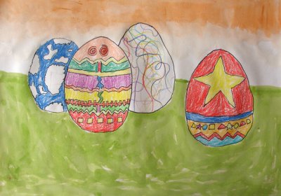 Easter Eggs, Ivan, age:7