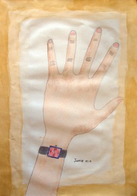 my hand, Jamie Ma, age:8
