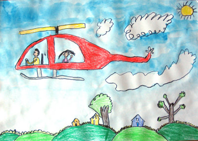 helicopter, Kelvin Chen, age:6