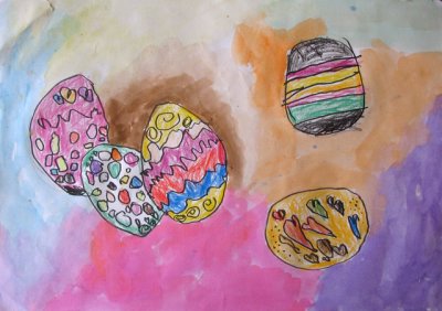 Easter Eggs, Kyden, age:4.5