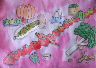 vegetables, Lucy Nie, age:9