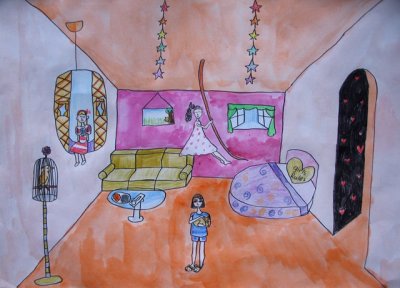 my dream room, Nancy Yin, age:8