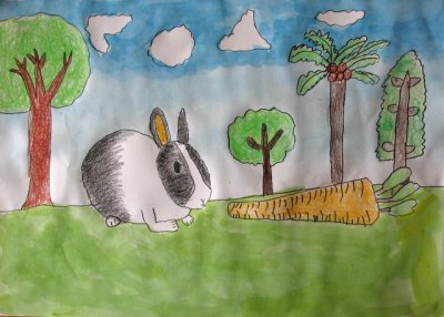rabbit, Rachel Teh, age:8