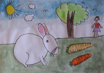 rabbit, Vivian, age:6