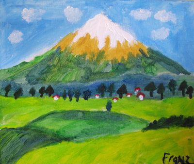 Mount Taranaki, Franz, age:7