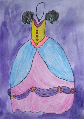 my beautiful dress, Alice, age:5