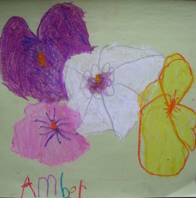 flower, Amber, age:5