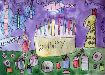 birthday party, Christina, age:5