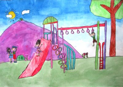 playground, Elaine, age:5
