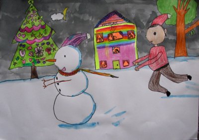 snowman, Elaine, age:5