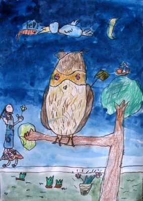 owl, Fiona, age:5