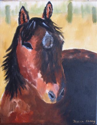 horse, Jessica Zhang, age:9
