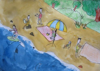 beach, Sunny Zhao, age:7.5