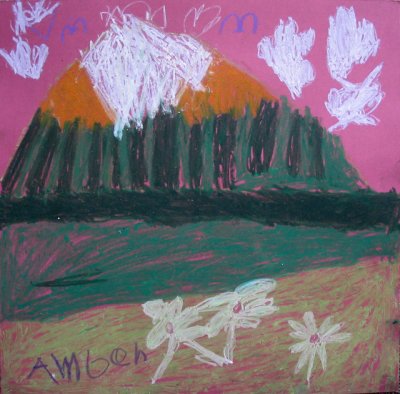 Mount Taranaki, Amber Sue, age:5