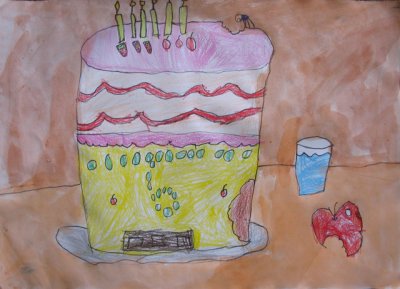 birthday cake, Edward, age:5