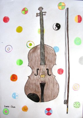 my violin, Emma Chen, age:8