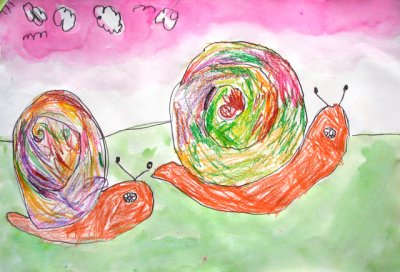snail, Kyden, age:5