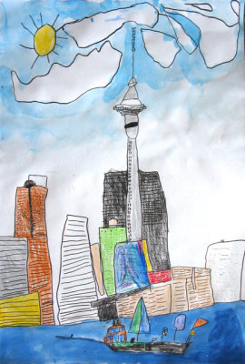 Sky Tower, Lucus, age:5