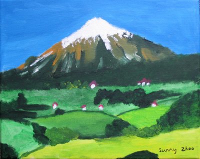 Mount Taranaki, Sunny Zhao, age:8