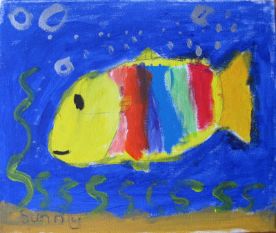 fish, Sunny Sun, age:5