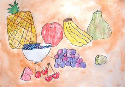 fruits, Emily Yin, age:5