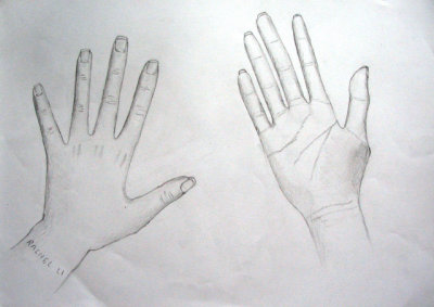 my hands, Rachel Li, age:9