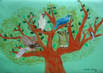 birds, Annie Liang, age:8