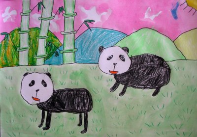 panda, Gu Pan En, age:6