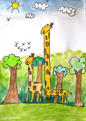 giraffe, Polly, age:7