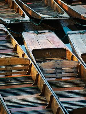 Punts from Magdalen Bridge