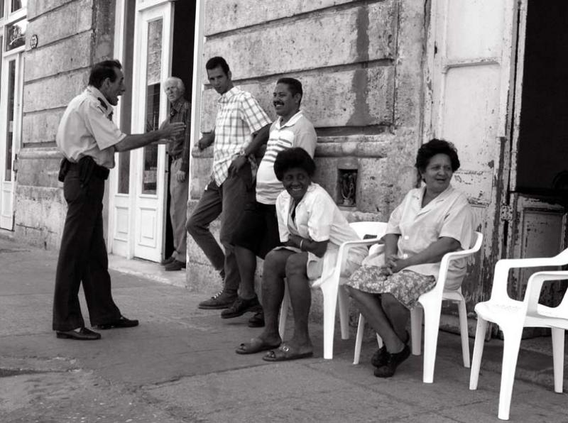 Story teller, Havana Cuba