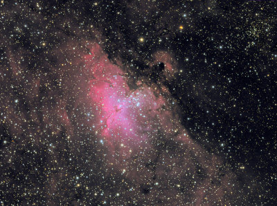 M 16 - Eagle Nebula in Serpens 