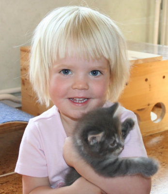 Our granddaughter Kerstin & Ionna
