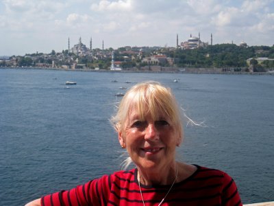 Istanbul in the background